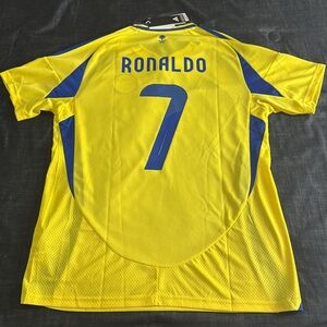 Al Nassr #7 Cristiano Ronaldo 2024-25 Adidas Home Jersey